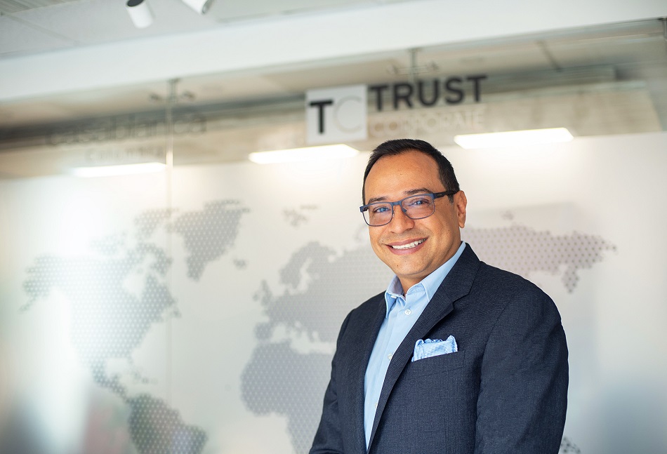 James Hernández, presidente y cofundador de Trust Corporate.