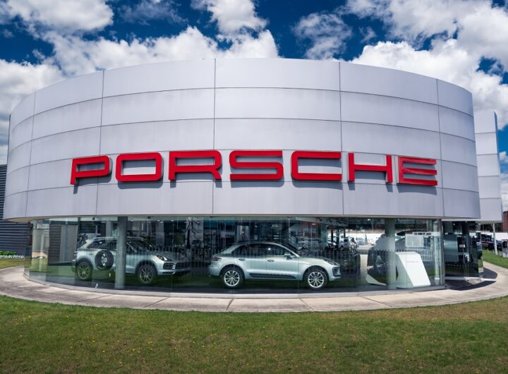 fachada Porsche