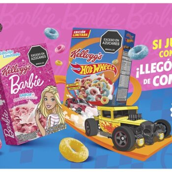 Cereales de Barbie y Hot Wheels llegan a Colombia de la mano de Kellogg's y Mattel_KellanovaCol