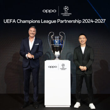 Group Photo of OPPO and UEFA Representatives